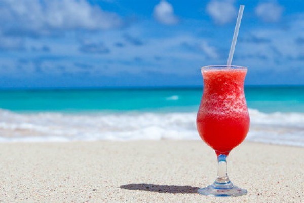 Caribbean beach summer vacation