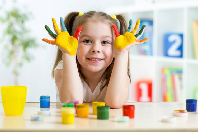 Child care in resort