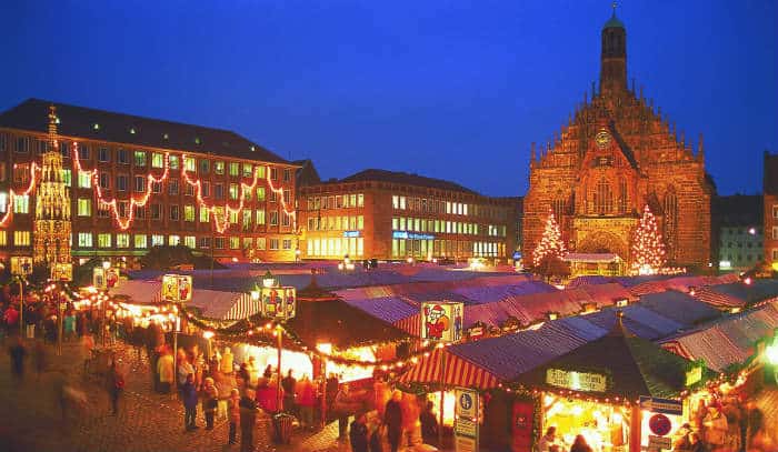 Family Christmas trip to Nuremberg, Germany