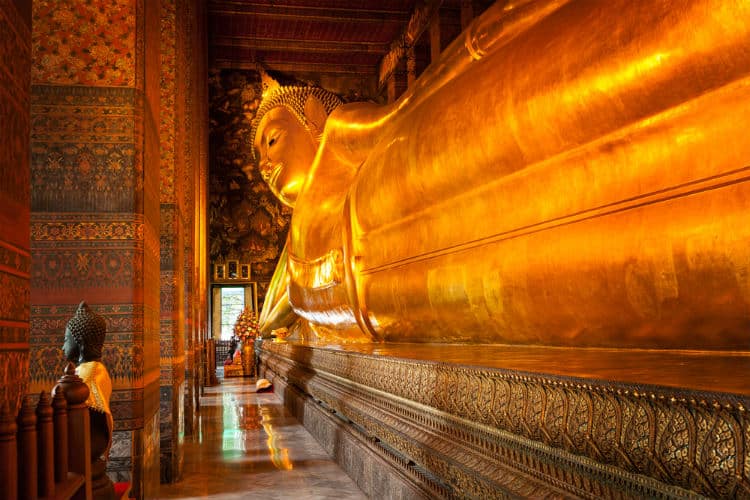 Wat Pho - temple of reclining Buddha, Bangkok