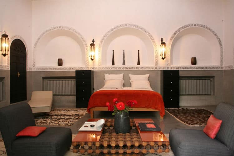 Halal holidays in Marrakech at Hotel Riad 72