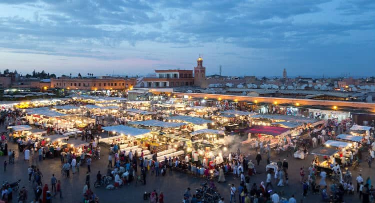 Holiday in Marrakech - visit Djemaa_el_Fna