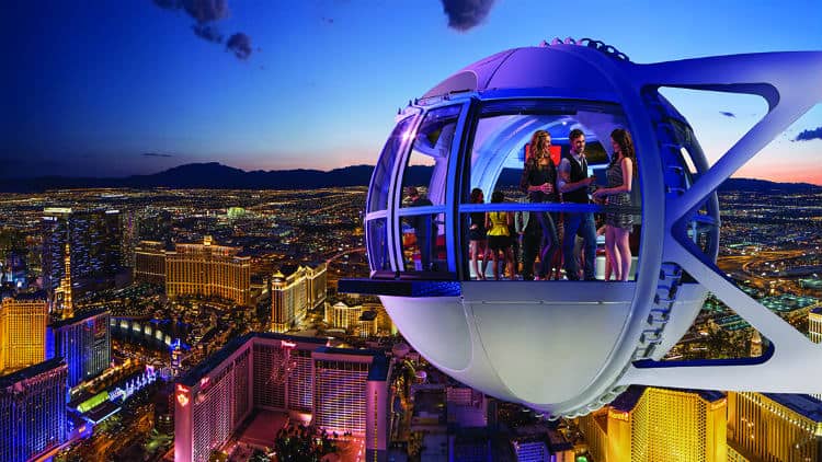 Valentine's Day in High Roller Las Vegas