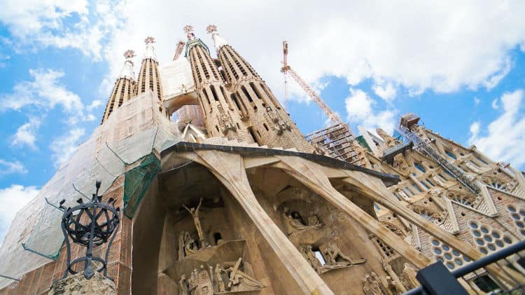 Passion facade's full towers view