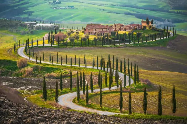 Self drive holidays through Tuscany