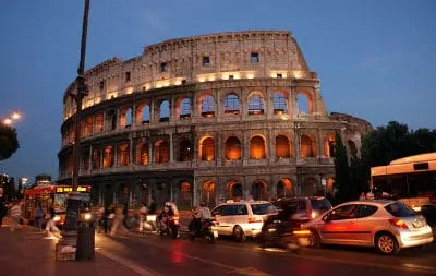 Traffic in Rome bad for self drive