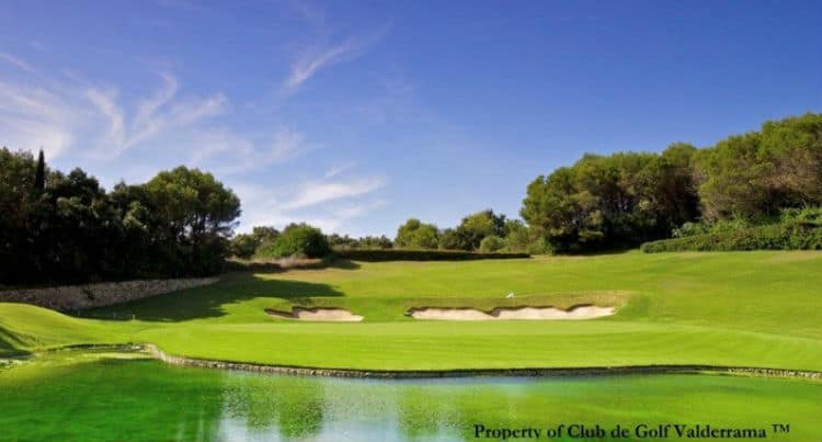 Spain holiday at club de Golf Valderrama