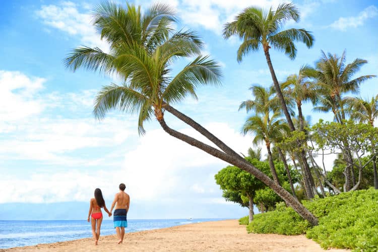 Maui - great beach honeymoons