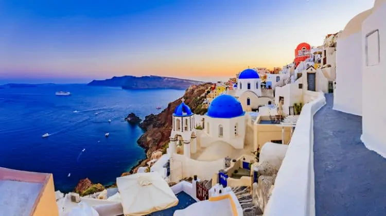 Santorini - best place for honeymoon