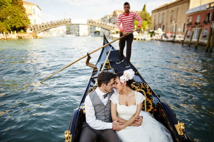 Venice - best honeymoon place Europe