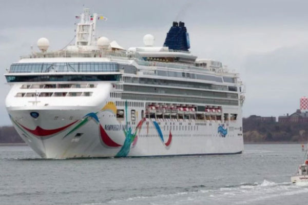 Norwegian Dawn in Boston