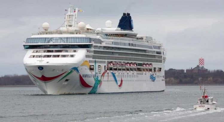 Norwegian Dawn In Boston 