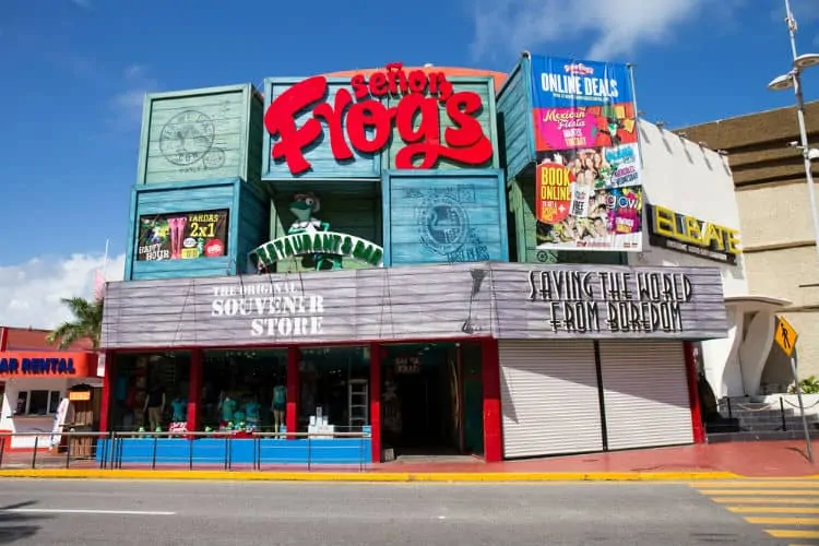 Senor Frogs, Cancun