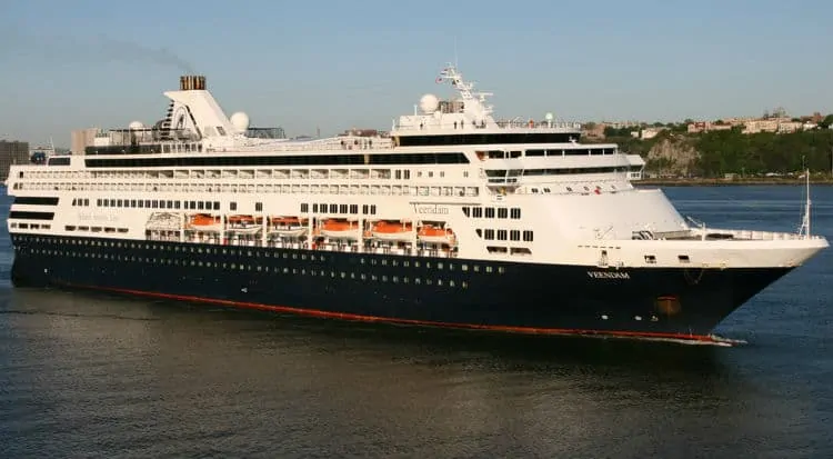 ms Veendam in Boston