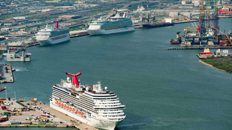 Carnival Valor in Galveston