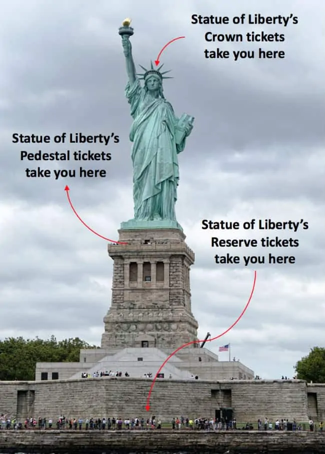 buy statue of liberty crown tickets