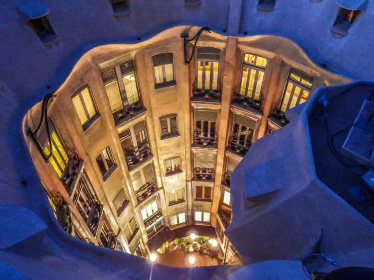 Top View from La Pedrera