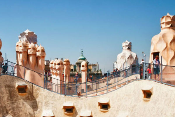 Casa Mila's roof, Barcelona
