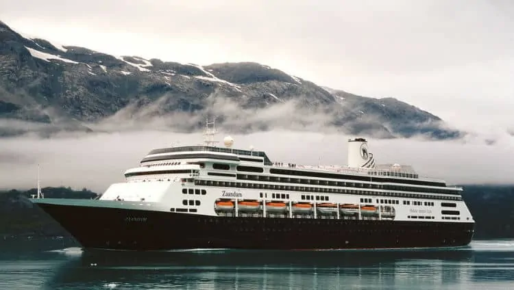 ms Zaandam in Alaska