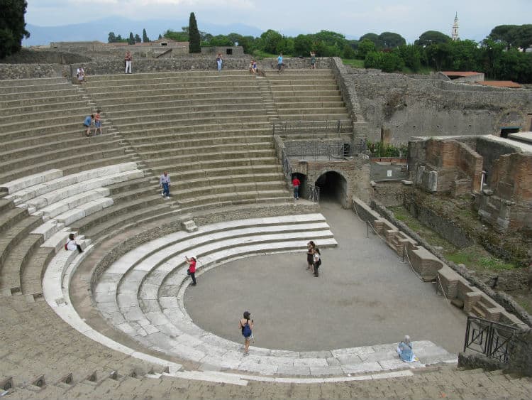 Large Theatre at Pompeii