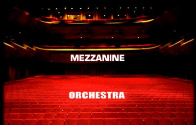 Orchestra or Mezzanine