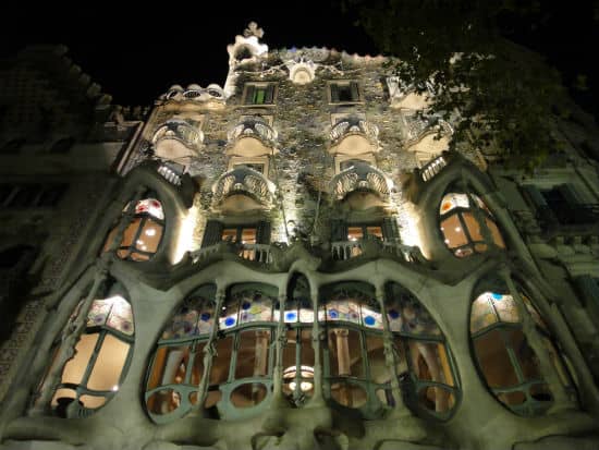 House of Bones at night
