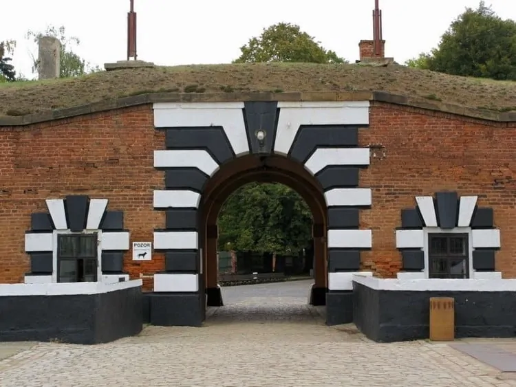 Entrance of Small Fortress at Terezin