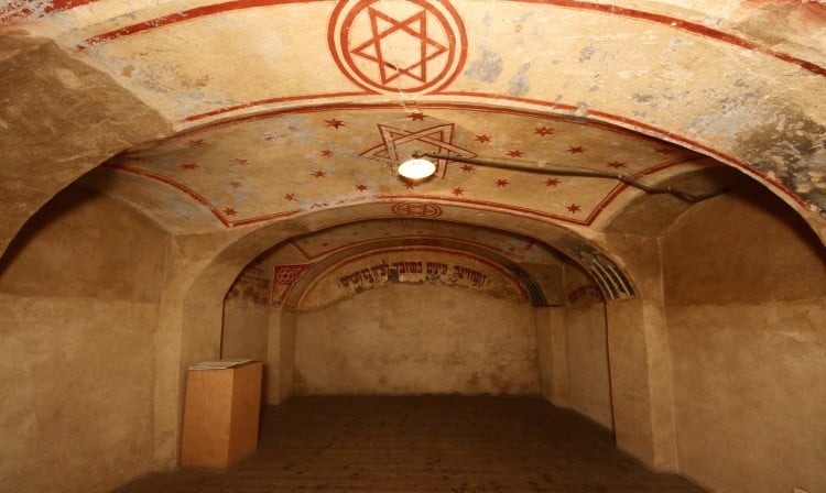 Prayer Room in Terezin Ghetto