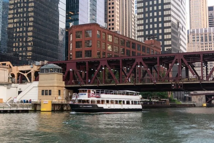 Chicago Line River architecture tour