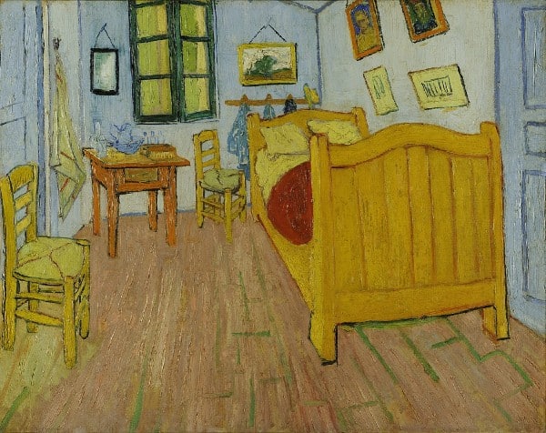 The Bedroom by Vincent van Gogh