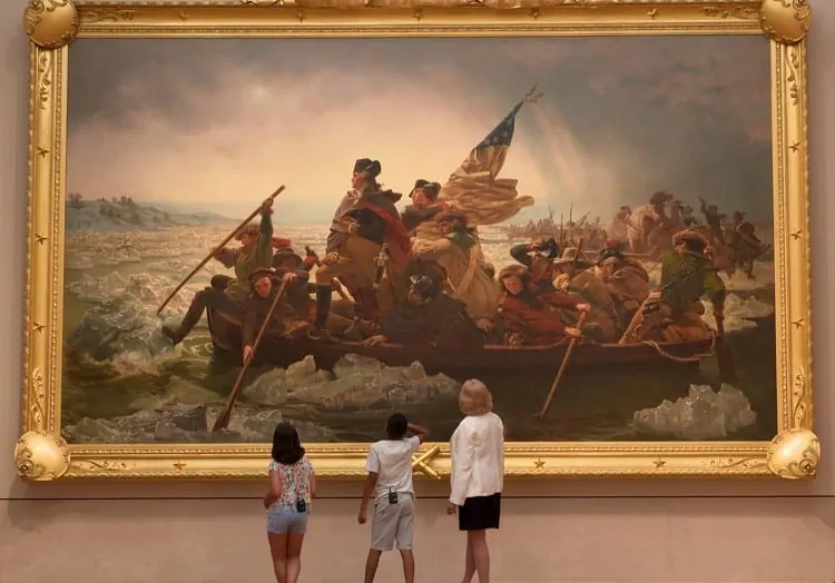 Washington Crossing the Delaware at The Met