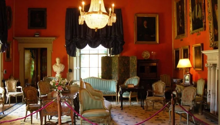 Drawing Room at Malahide Castle