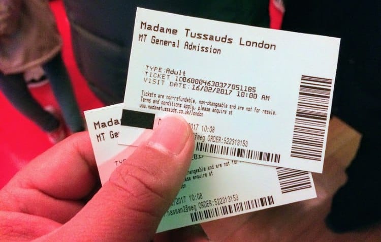 Madame Tussauds London tickets