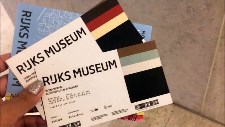 Rijksmuseum tickets