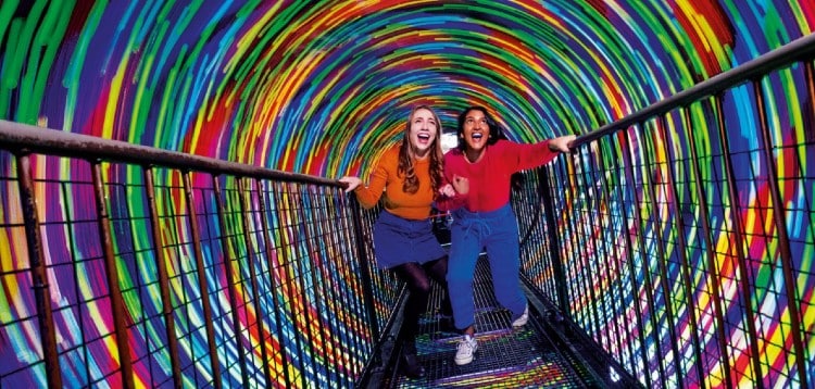 Vortex Tunnel at Camera Obscura, Edinburgh