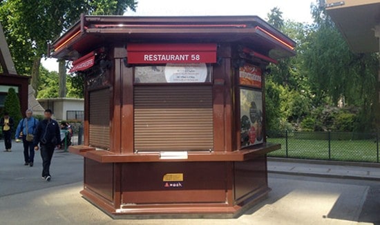 50 Tour Eiffel restaurant's Welcome Desk