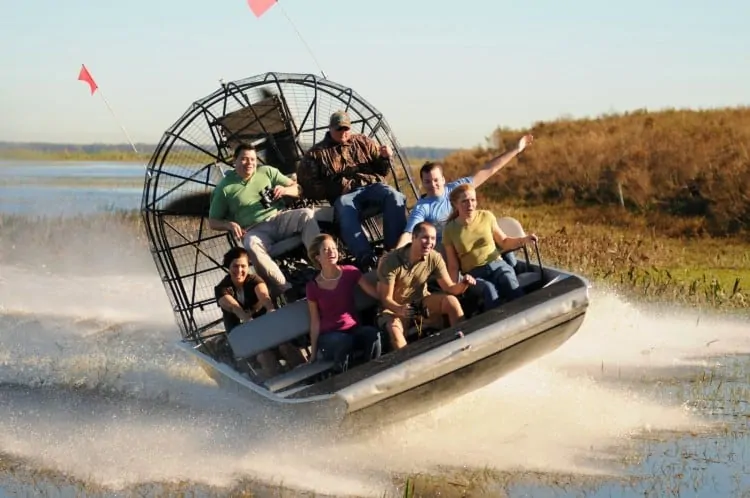 Excursions en hydroglisseur dans les Everglades, Miami