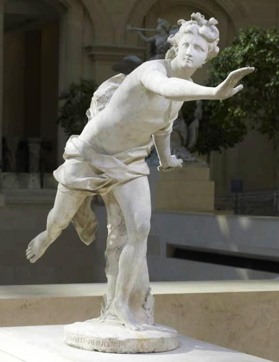 Apollo Pursuing Daphne at Louvre Museum