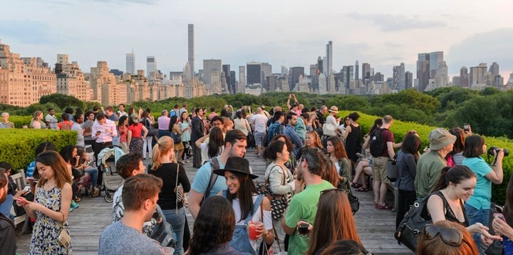 Cantor Roof Garden at The Met Museum