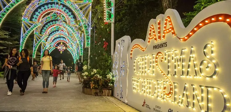 Christmas Wonderland at Gardens by the Bay