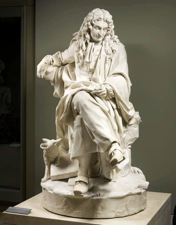 Jean de La Fontaine at Louvre Museum