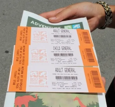 Miami Zoo Tickets 