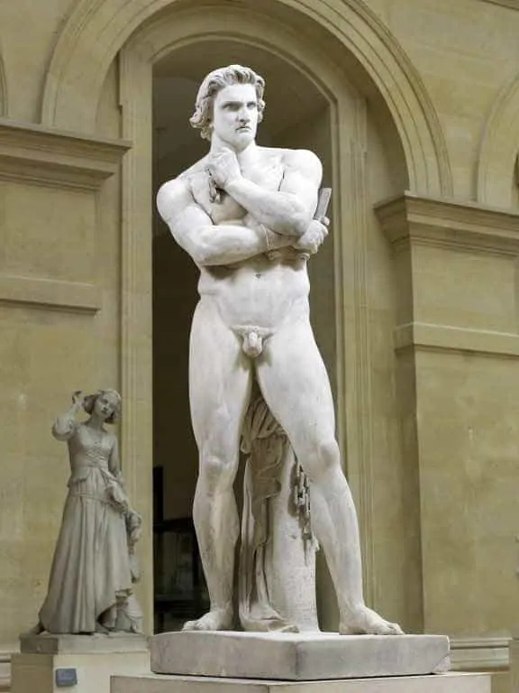 Spartacus at Louvre Museum