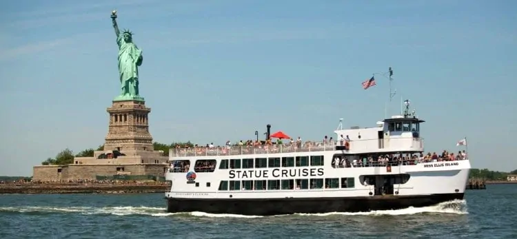 Statue of Liberty ferry boat