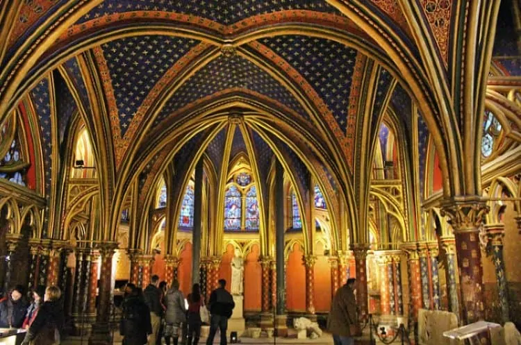 Lower Chapel at Sainte Chapelle