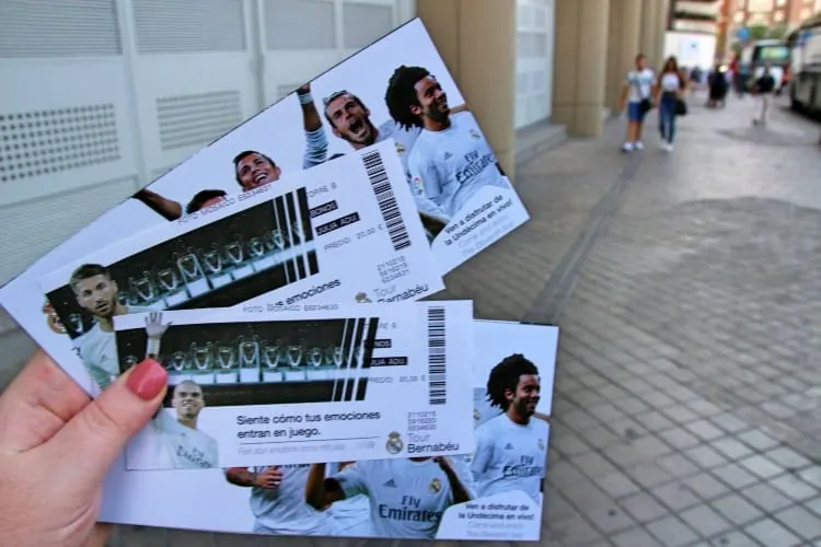 comprar entradas tour del bernabeu