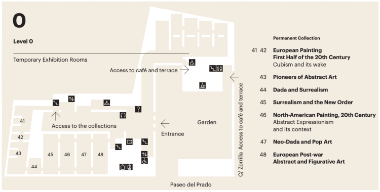 Thyssen Museum Ground Floor Plan