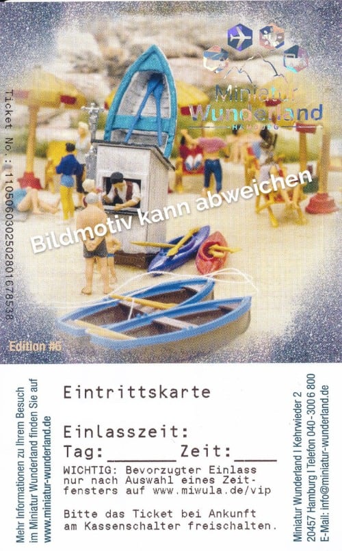 Miniatur Wunderland entry tickets