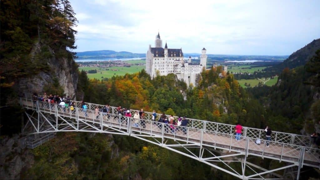 Neuschwanstein Castle's bridge