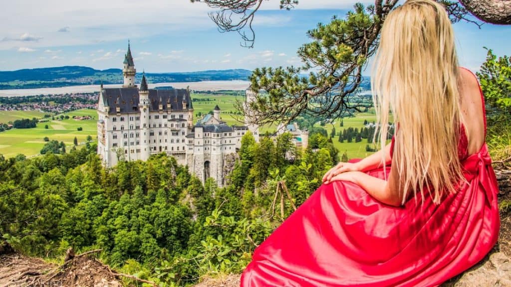 Neuschwanstein Castle looks like Disney castle